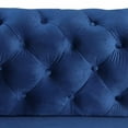 thumbnail image 7 of Morden Fort Living Room Furniture Sets, Velvet Chair Couch and Sofa 3 Piece Blue, 7 of 7