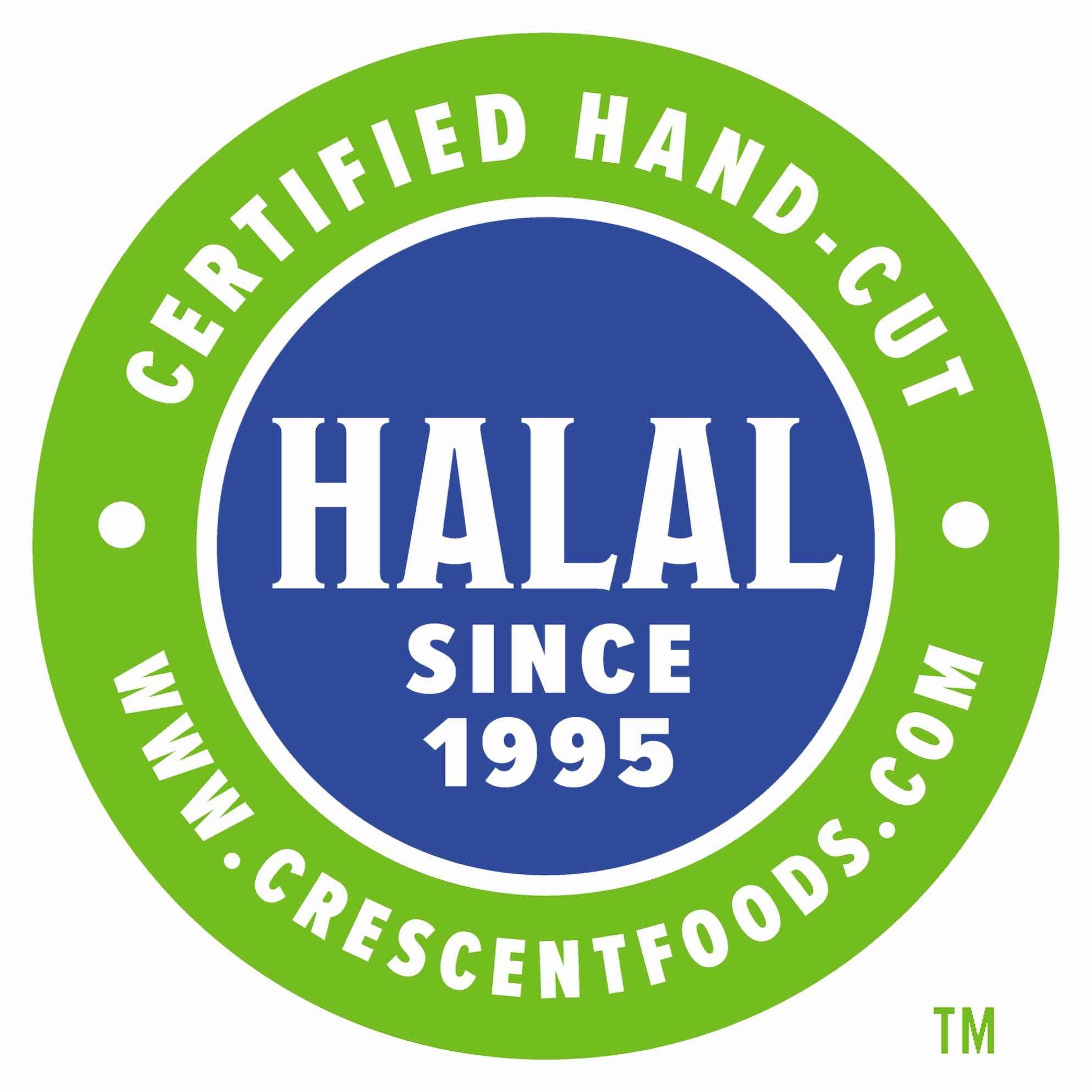 Crescent Foods Halal Boneless Skinless Breast, 5lb (Frozen)