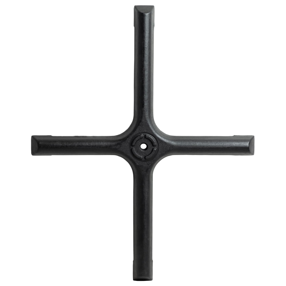 Labor Saver 24" x 30" 4 Prong Black Table Base Plate, Each