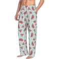 thumbnail image 2 of Xecao Watermelon Men's Straight Lounge Pajama Pants: The Ultimate in Comfortable Sleepwear, 2 of 9