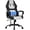 White, variant on YRLLENSDAN Gaming Chair Collection Ergonomic Adults Massage High-Back PU Leather Adjustable Height