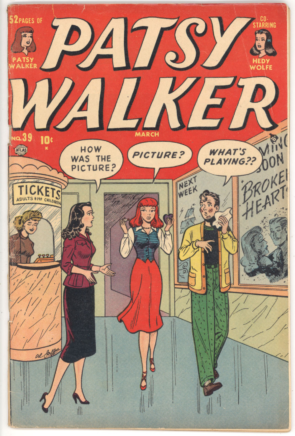 Cover of Patsy Walker #39