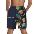 thumbnail image 4 of Fotbe Space Men’s Swim Trunks Quick Dry Swim Shorts Board Shorts with Mesh Lining-XX-Large, 4 of 9