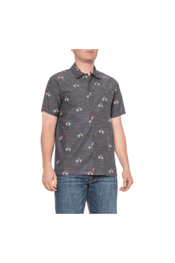 Men's Canopy Short Sleeve Button-Down Shirt 2XL