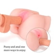thumbnail image 3 of Muñeca sexual realista de 2.4 lb, juguetes y juegos sexuales para adultos, torso femenino, masturbador masculino, Stroker, coño de bolsillo realista, culo enorme y vagina anal, muñecas de amor de tama, 3 of 9