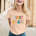 thumbnail image 2 of TSADFHJI Chemise Noire à Manches Longues pour Femmes Mode Décontractée Imprimée Col Rond Manches Courtes Chandail T-Shirt m Beige, 2 of 4
