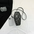 thumbnail image 3 of Bolso tipo cartera para ataúd para mujer, bolso bandolera de cuero PU con dibujos animados para Halloween (estilo 6), 3 of 8