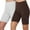 Brown Cotton Biking Yoga Shorts, variant on Women's High Waist Biker Shorts 2 Pack Soft Stretch Cotton Spandex Biking Yoga Shorts for Workout Running Brown XXXL