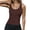 Brown, variant on Zeagoo Womens Tank Tops 2025 Scoop Neck Ribbed Sleeveless Top Casual Basic Slim Fitted Knit Cami Tee Shirts