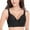 C12/Black, variant on XIYON Bras For Women Lace Gathered Bra Straps Cup Bra No Underwire Comfy Bra
