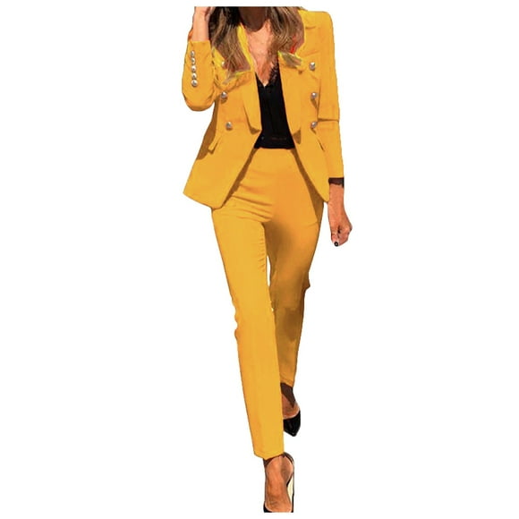 WEAIXIMIUNG Plus Size Rain Jacket Women Women Solid Set Hop Coat Fashion Two Piece Suit Casual Long Sleeve Outwear