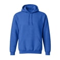 thumbnail image 4 of UDAUDU Mens Hooded Sweatshirt Casual Relaxed Fit Thermal Fleece Pullover Hoodie Ribbed Cuffs Hem for Workout Outdoor Activities Royal Blue 2XL, 4 of 5