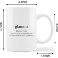 thumbnail image 5 of Glamma Gifts for Grandma Coffee Mug - Glamma Gifts, Grandma Gifts from Grandchildren, Best Grandma Gifts, Grandma Gifts for Christmas Birthday, Grandma Mug, Ceramic Coffee Mug 11 oz., 5 of 5