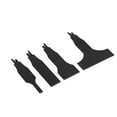 thumbnail image 3 of Reciprocating Saw Scraper, Wear  Durable Scraping Tool Attachment 4PCS Standard Sizes  for Wall Putty Removal for Floor Cleaning, 3 of 8