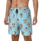 thumbnail image 1 of Fotbe winter cow cute Traje de Baño para Hombre – Shorts de Natación de Secado Rápido con Forro y Bolsillos-Medium, 1 of 6