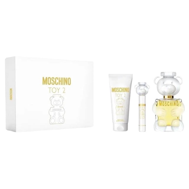 Perfume Moschino Toy 2 Eau de Parfum para mujer, 100 ml, 3 unidades, regalo