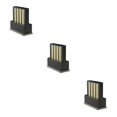thumbnail image 2 of Langgg USB Bluetooth Adapters 5.0 USB Wireless Computer Adapter Audio Receiver Transmitter Dongles Laptop Earphone BLE Mini Sender 13x14x6mm 3Set, 2 of 6