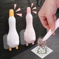 thumbnail image 5 of Cyenie Cute Bathroom Hair Catcher Drain Stopper Pink, Reusable Silicone Trap for Bathtub Shower Kitchen Sink, 5 of 8