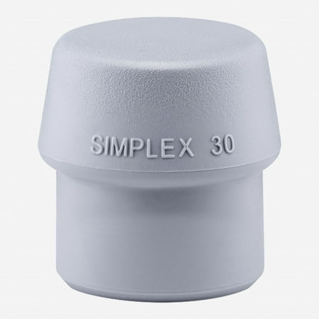 UPC: 4030618301011 | Halder Simplex Mid Gray Rubber Replacement Face Insert Non-Marring 1.18