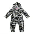 thumbnail image 1 of Combinaison Camouflage pour Garçon à Manches Longues, une-Pièce à Capuche, 1 of 9
