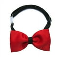 thumbnail image 2 of Infant Toddler Kid Teen Boy Wedding Formal Party Satin Black Red Bow Tie sz S-20, 2 of 9