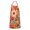Pioneer Flower Floral-1, variant on Pioneer Flower Floral Print Pattern Apron-Garden Aprons for Women with Pockets-Cotton Linen Waterproof Kitchen Cooking Gardening Aprons Adjustable for Kitchen,Cooking,BBQ and Salon 33x27 Inch