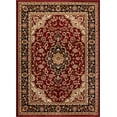 thumbnail image 3 of Infinity Home 541006 Barclay Medalion Kashan 6 Pi 7 Po x 9 Pi 6 Po Tapis Rectangulaire en Rouge, 3 of 5