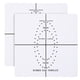 thumbnail image 1 of Plantilla de posicionamiento para barrera de perforación de dique de goma dental, 2 unidades, 1 of 7