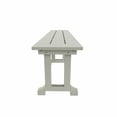 thumbnail image 7 of WestinTrends Malibu 65" Outdoor Dining Bench, All Weather Resistant Poly Lumber Patio Garden Bench Trestle Long Bench for Both Outdoor and Indoor, Sand, 7 of 7