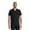 Black, variant on Men's Stretch V-Neck Scrub Top