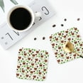 thumbnail image 4 of Kdxio Cute Bear Funny Coasters,4 Pcs Leather Coasters,Housewarming Gifts,Protect Furniture from Water Marks Scratch and Damage, 4 of 8