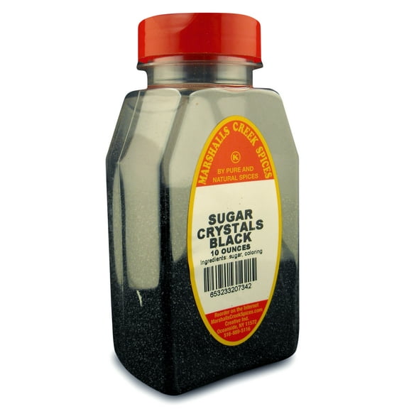 Marshalls Creek Spices SUGAR CRYSTALS BLACK