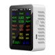 thumbnail image 5 of Monitor Del Aire 12 en 1 PM2.5 PM10 CO CO2 TVOC HCHO AQI Tester () Blanco, 5 of 6