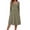 Army Green, variant on Zeagoo Women Dresses Spring Fall Sweater Dress Long Sleeve Casual Knit Dresses with Pockets