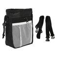 thumbnail image 4 of Riñonera de entrenamiento para perros, bolsa multifuncional para golosinas para perros con cordón y cinturón para juguetes de comida para croquetas, color negro, 4 of 5