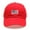 Flag-Red, variant on USA Patriotic Cotton American Flag Embroidered Patch Baseball Cap Hat