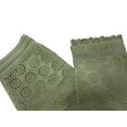 thumbnail image 3 of Fenty Puma By Rihanna Womens Die Cut Embroidered Pants, Olive Branch, Size M, 3 of 3