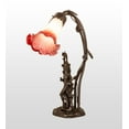 thumbnail image 6 of Meyda Tiffany - 16697 - Two Light Table Lamp - Trellis Girl - Pink/White-46pack, 6 of 7