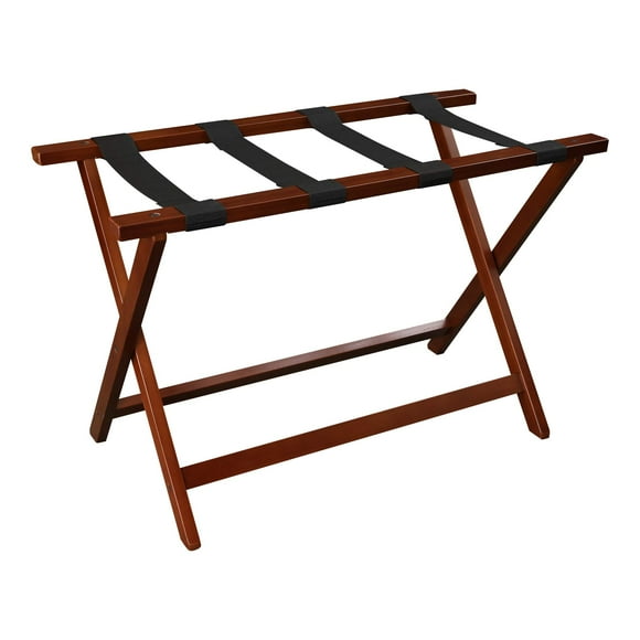 Casual Home Portaequipajes extra ancho de 30 pulgadas, resistente, nogal (nuevo)