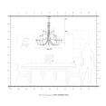 thumbnail image 5 of Livex Lighting Cranford Foyer Chandelier in Antique Brass, 5 of 11