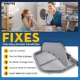 thumbnail image 4 of VNAF93 Upgraded DC97-16742A Dryer Lint Trap Screen Filter Replacement for Samsung Dryer - Stainless Steel Screen with Vent Cleaner Brush, Replace DC61-03048A, AP5306681, PS4221839, DV45H7000EW/A2, 4 of 9