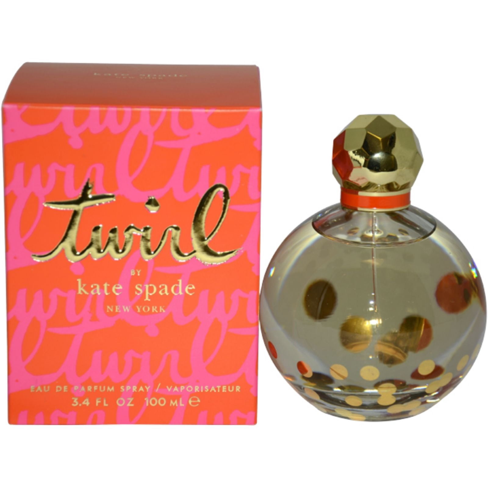 Kate Spade New York Twirl Eau De Parfum Spray For Women, 3.4 oz