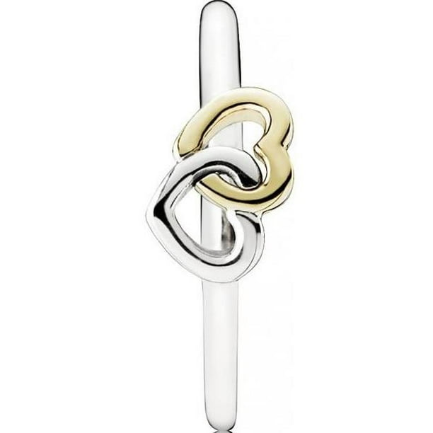 Pandora interlocked hearts ring deals