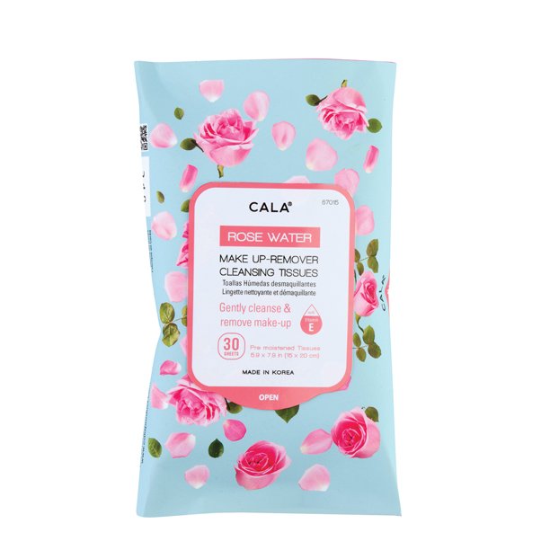 CALA Makeup Remover Cleansing Tissues ROSEWATER