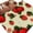 Yellow, variant on Pink Strawberry Round Area Rug 5Ft Washable Circle Rugs for Living Room Bedroom, Spring Floral Watercolor Summer Botanical Non-Slip Carpet Floor Mats Indoor Outdoor Carpet Runner Aesthetic Home Decor