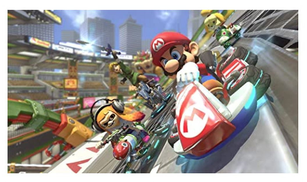 Restored Nintendo Switch Console W/ Mario Kart 8 Deluxe (Refurbished)