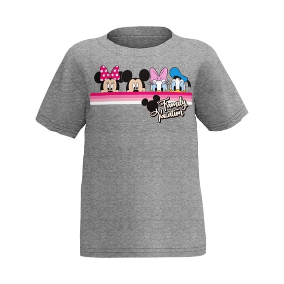 Disney Vacation Love Pals Minnie & Friends Toddler Tee Shirt, 2T-4T (Girl's)