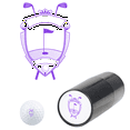 thumbnail image 3 of Deeceymbur 2025 Golf Gift Set Personalized Golf Ball Stamper with Refill Ink for Husbands & Dads (Marking Tool Gifts for Golf Lovers), 3 of 9