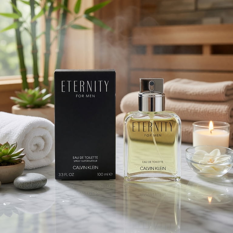 Calvin Klein Eternity Cologne Perfume, 3.3 OZ EDT for Men