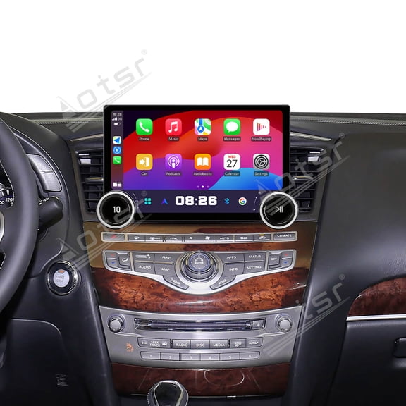 Aotsr 11.5 inch Carplay Multimedia Player For Infiniti QX60 2013-2020 Android 13 Car Radio AUTO Audio Stereo GPS DVD Head Unit